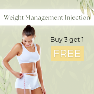 Weight Management Injections: Buy 3 get 1 FREE
