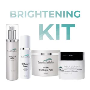 Brightening: Skincare Kit - 102 Signature Cleanse, 102 HQ Brightening Pads, Mega Benefits and 102 SuperC Cream