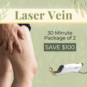 Laser Vein Treatment: 30 Minute Package of 2