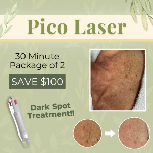 30 Minutes of Dark Spot Treatment with Pico Laser: Package of 2