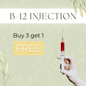 B12 Injections: Buy 3 get 1 FREE