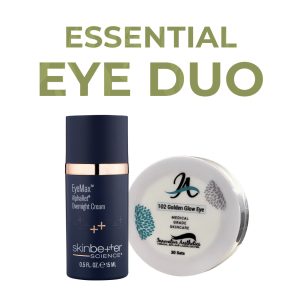 Essential Eye Duo - Includes SkinBetter Eye Max Cream and NEW 102 Golden Eye Mask (Tax Included)