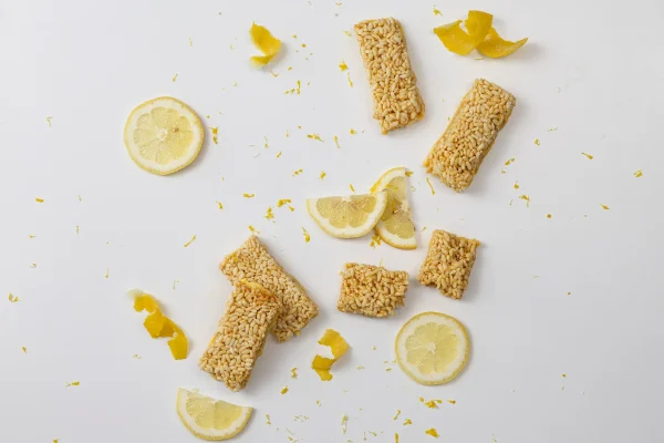 Zesty Lemon Crispy Bars
